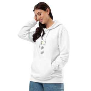 Unisex Eco-Friendly "YOUkraine" Graphic Hoodie