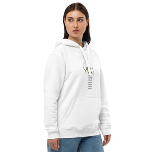 Unisex Eco-Friendly "YOUkraine" Graphic Hoodie