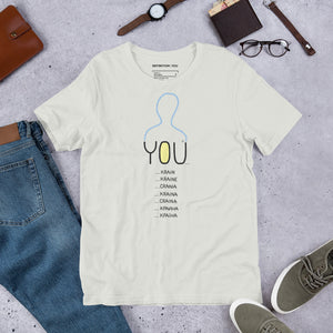 Unisex Side-Seamed "YOUkraine" Graphic Tee