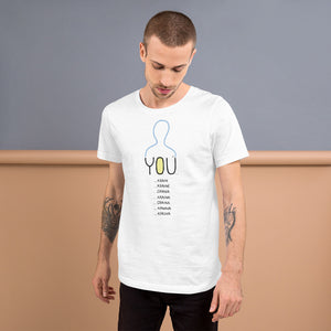 Unisex Side-Seamed "YOUkraine" Graphic Tee