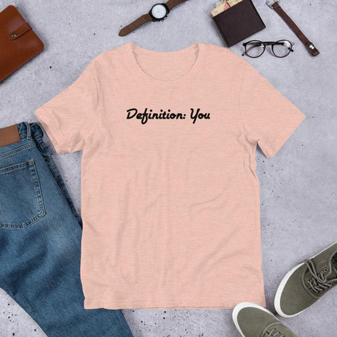 Black Cursive D:Y Unisex Side-Seamed Tee