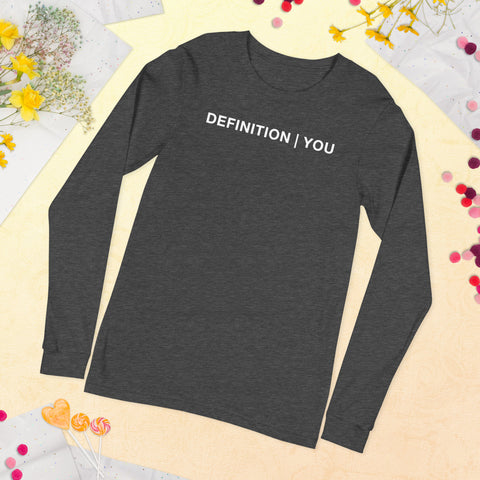 Classic D|Y Unisex Long Sleeved Tee